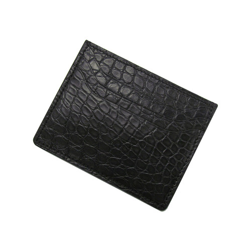 RIOS1931 Black Premium Genuine Alligator Wallet | Panatime.com