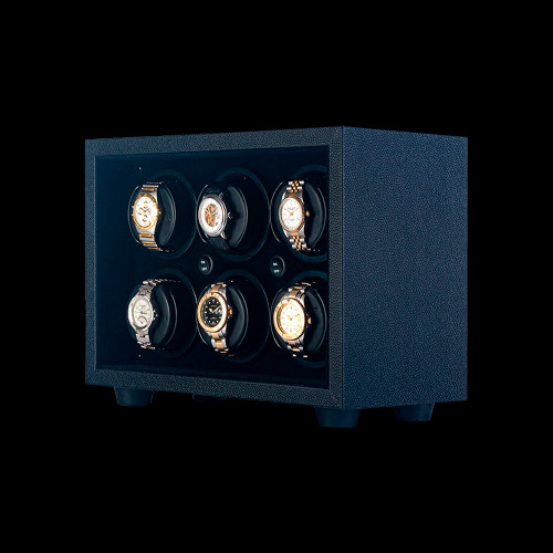 Black Orbita Insafe | 6 Watch Winder | Panatime.com