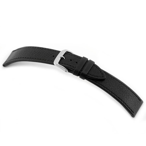 Black RIOS1931 Peiting, Organic Leather Watch Band | Panatime.com