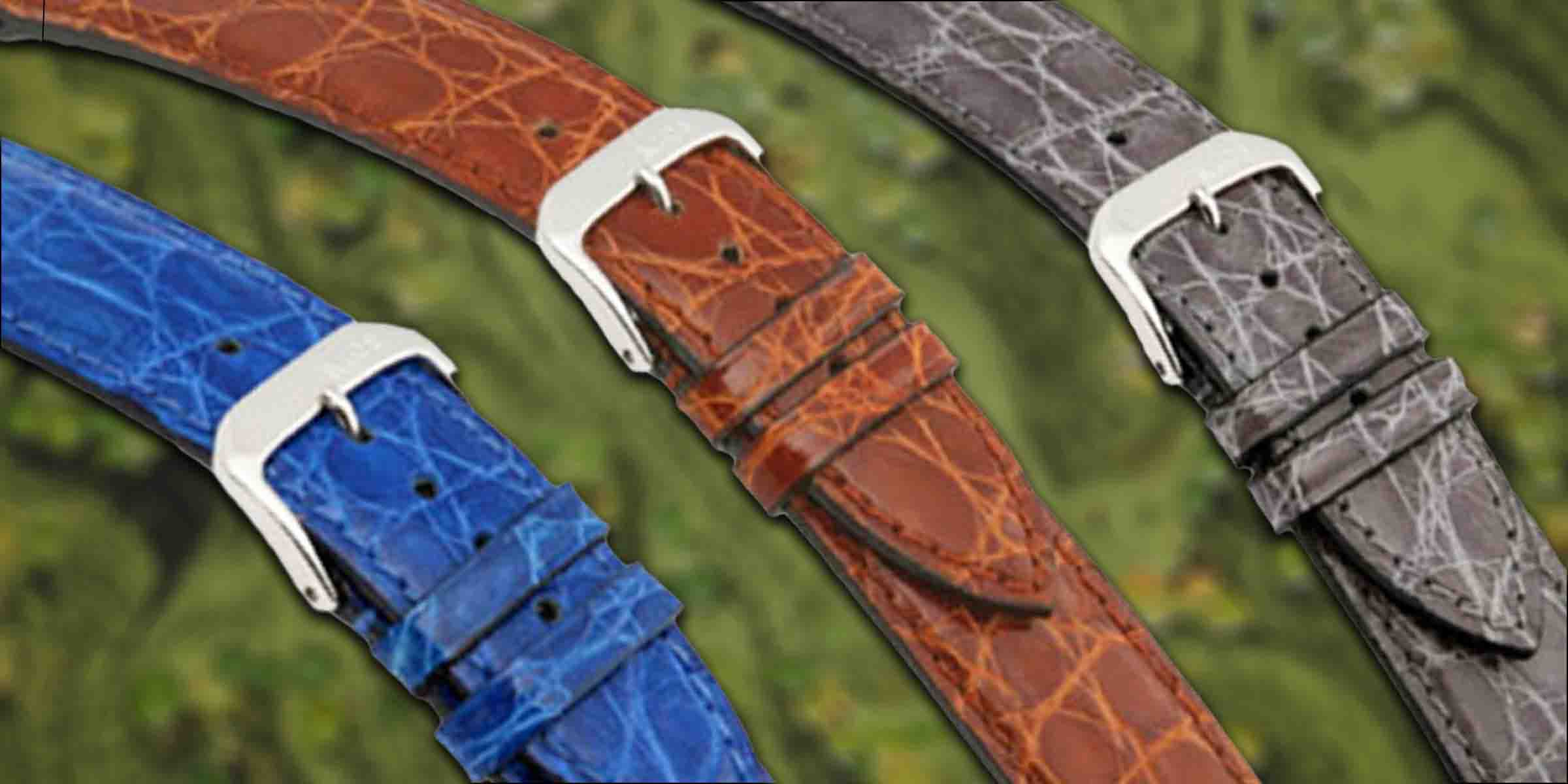 Panatime crocodile watch bands