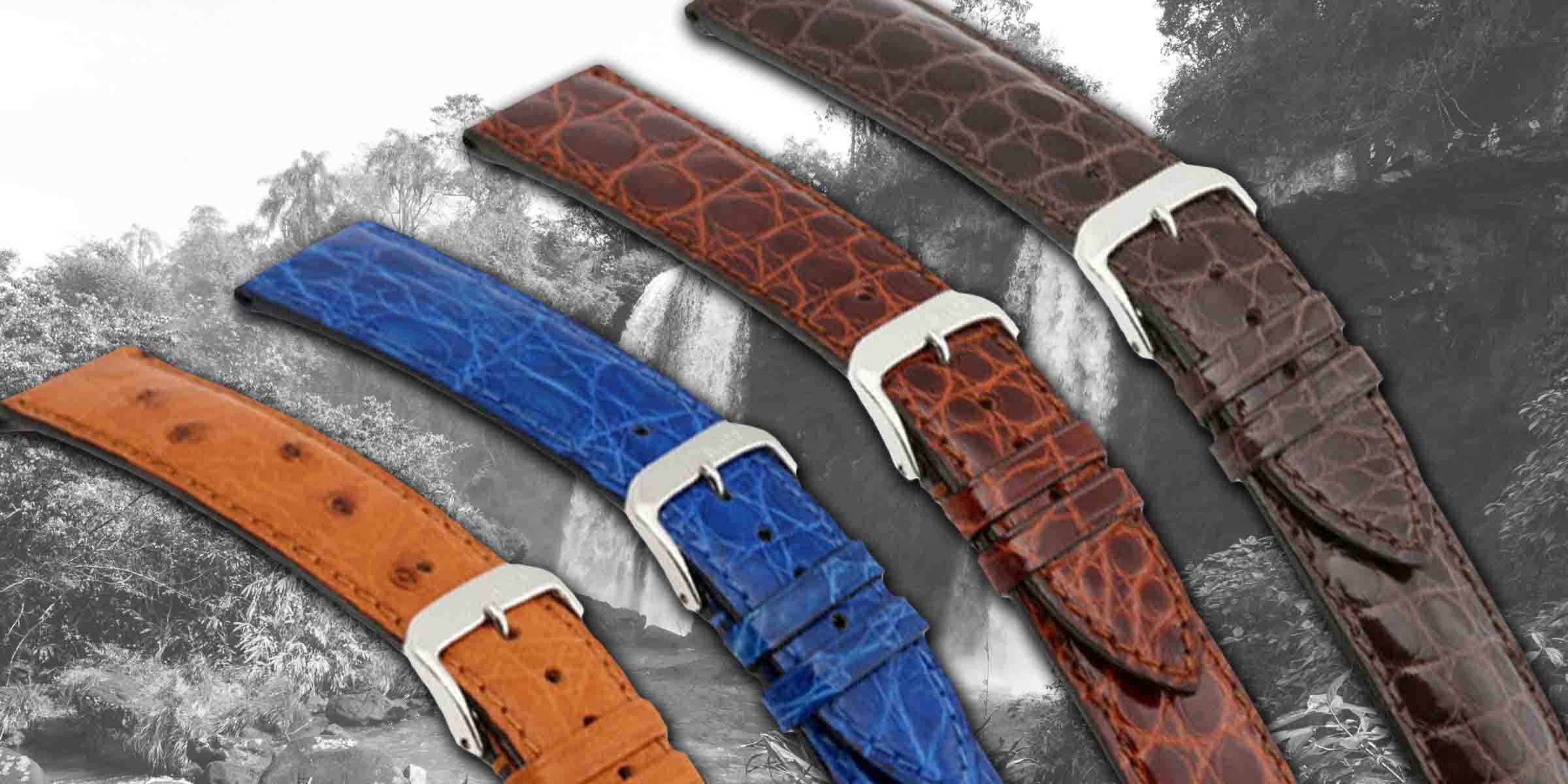 RIOS1931 Genuine Exotic Watch Bands