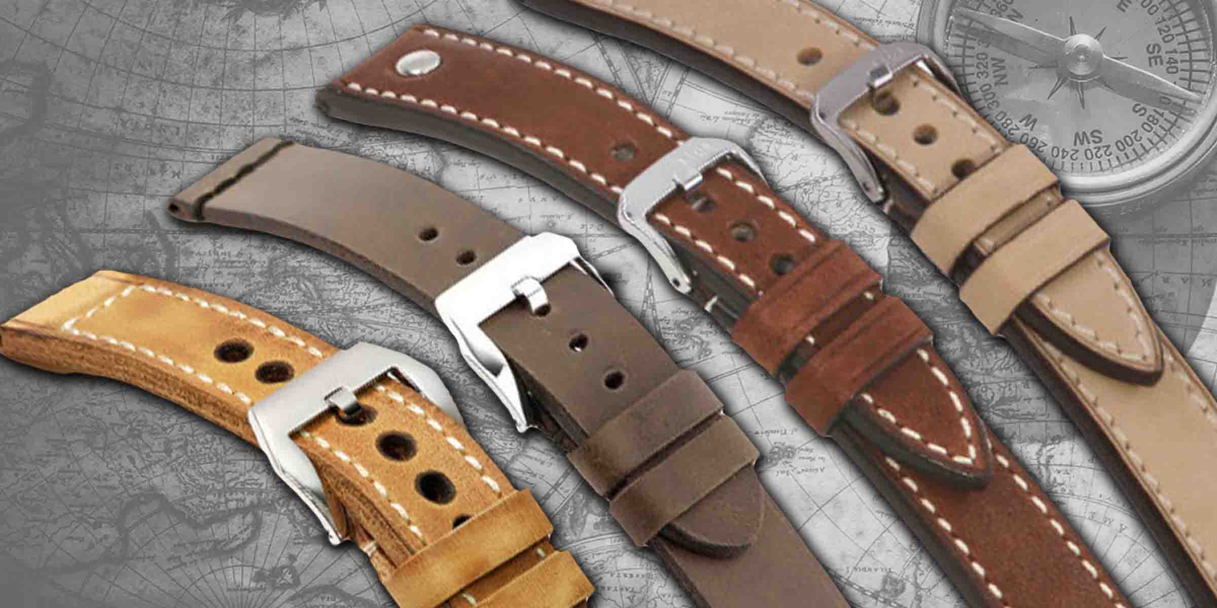 RIOS1931 Vintage Leather Watch Bands