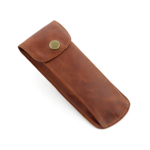 RIOS1931 Constantin | Cognac Vintage Leather Watch Pouch