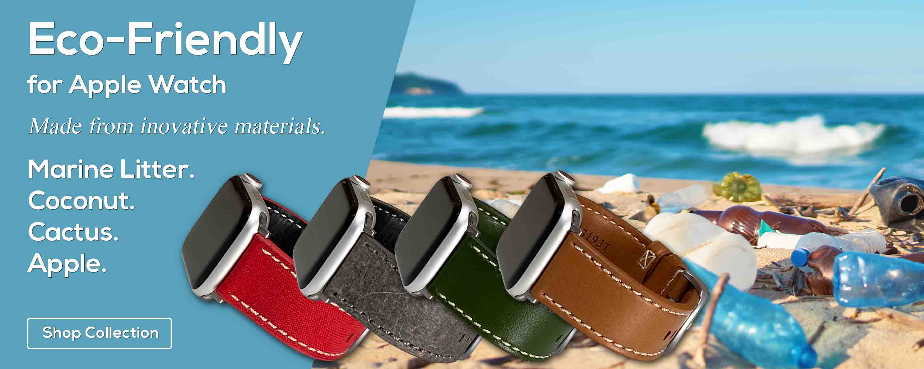 Panatime eco-friendly bands for Apple Watch