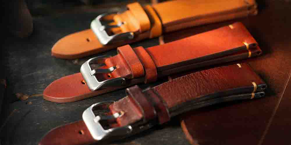 Panatime vintage leather watch straps