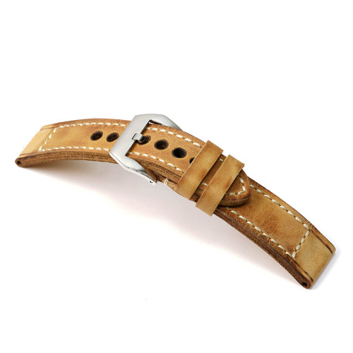 Honey RIOS1931 Liverpool, Vintage Leather Watch Band | Panatime.com