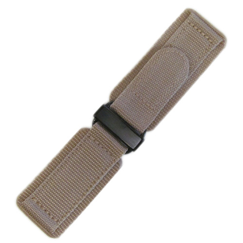 Khaki Velcro Watch Strap with PVD Hardware For Bell & Ross | Panatime.com