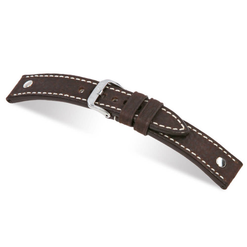 Mocha RIOS1931 London | Genuine Vintage Leather Watch Band | RIOS1931.com