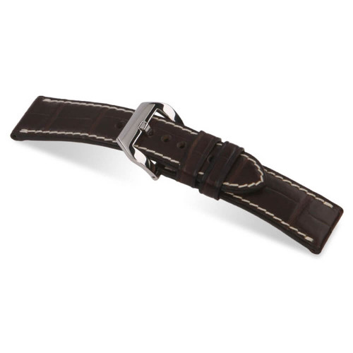 RIOS1931 Mocha Modena Genuine Alligator Watch Strap For Panerai | Panatime.com