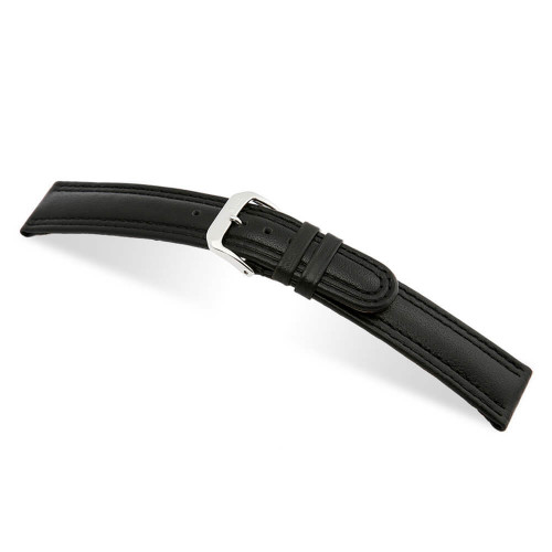 Black RIOS1931 Nevada | Saddler's Leather Watch Band | RIOS1931.com