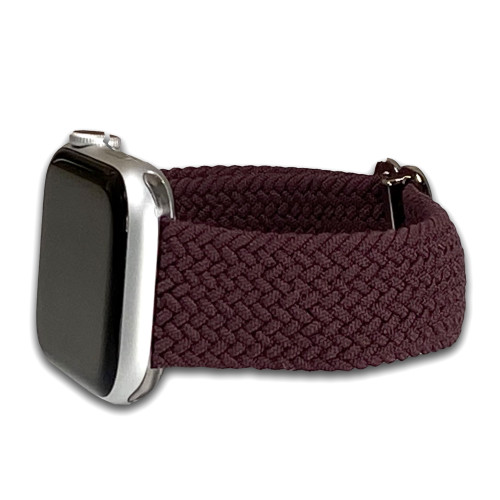 Apple Watch | Braided Weave | Elastic Nylon | Brown | Panatime.com