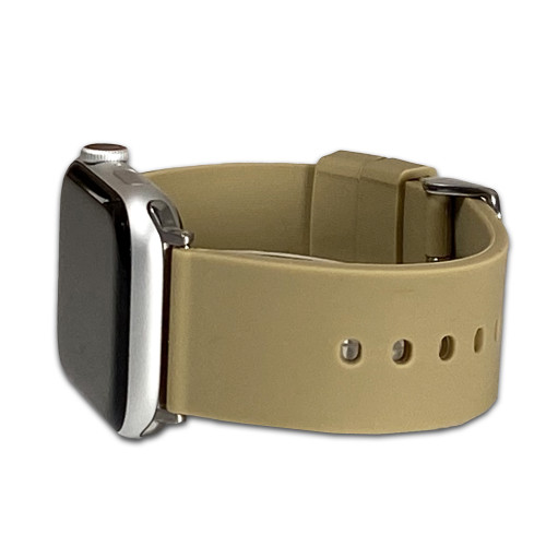 Apple Watch | Casual Silicone | Tan | Two-Piece | Panatime.com