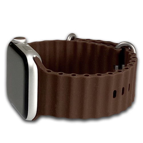 Apple Watch | Ocean Style | Silicone | Brown | Panatime.com