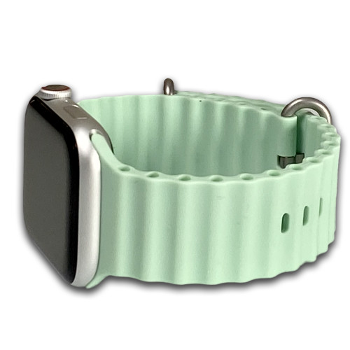 Apple Watch | Ocean Style | Silicone | Light Green | Panatime.com