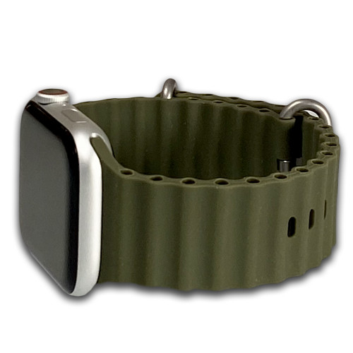 Apple Watch | Ocean Style | Silicone | Military Green | Panatime.com