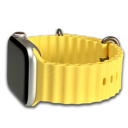 Apple Watch | Ocean Style | Silicone | Yellow | Panatime.com