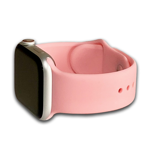 Apple Watch | Soft Smooth Silicone | Bright Pink | Three-Piece | Panatime.com