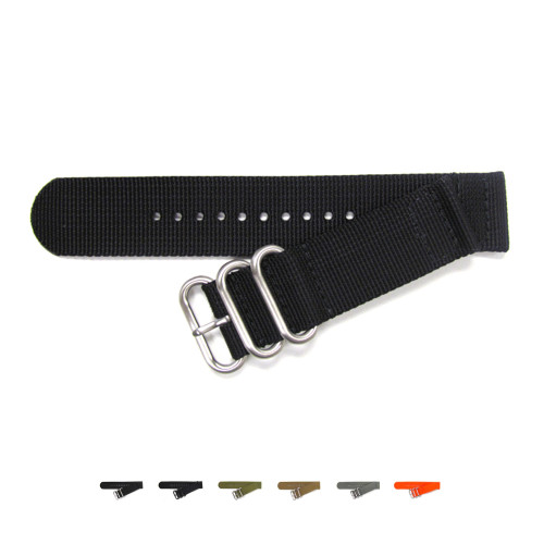 Two-Piece Ballistic Nylon Watch Strap - Main | Panatime.com