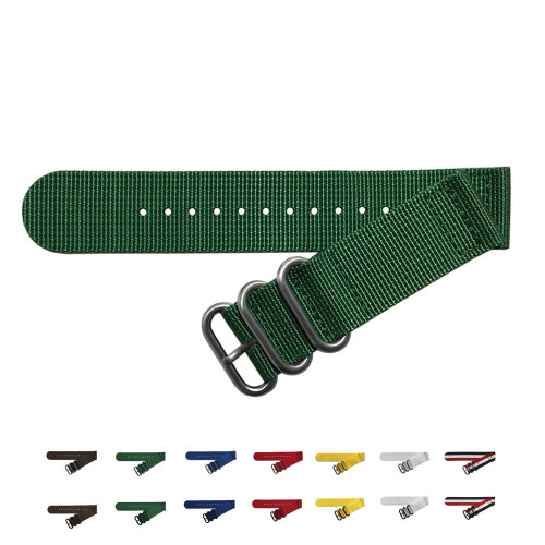 Two-Piece Ballistic Nylon (V2) Watch Strap | Panatime.com